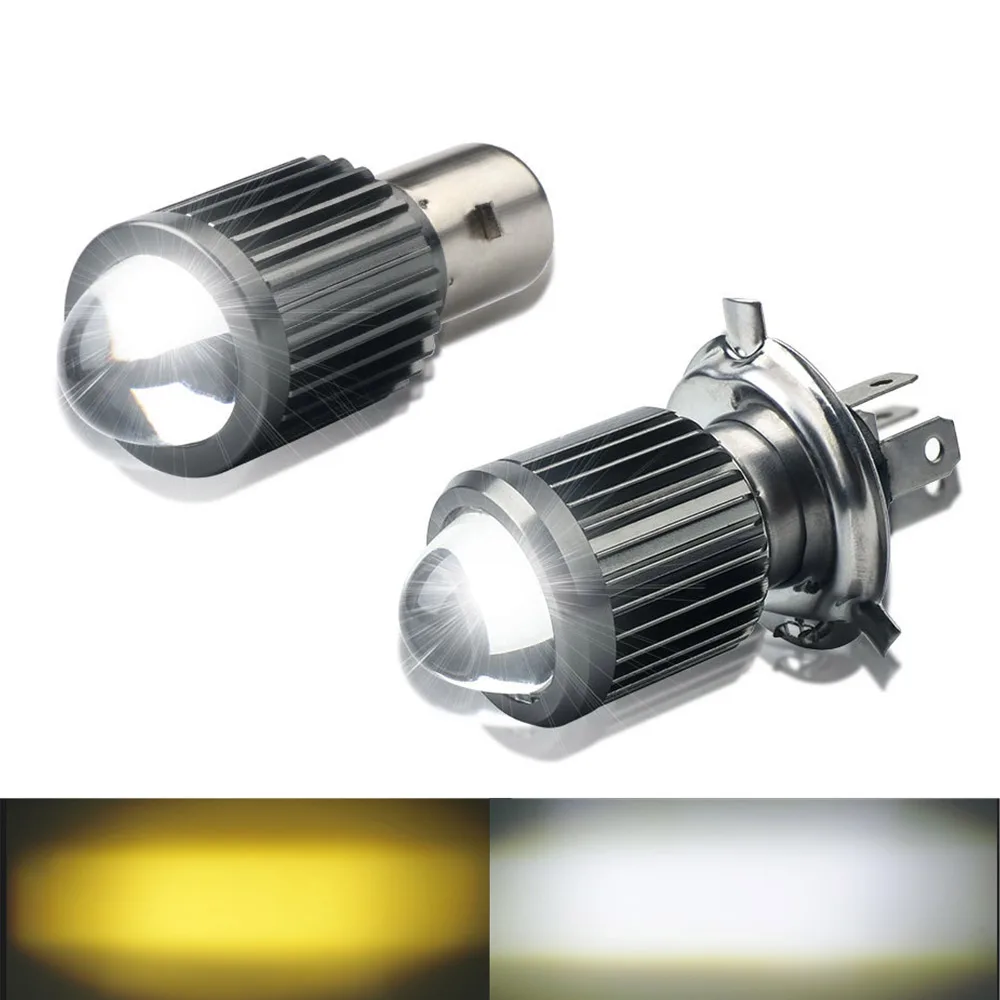 1 шт. новые линзы для проектора BA20D H4 Дальний/ближний свет 6500K мотоциклетная фара 8