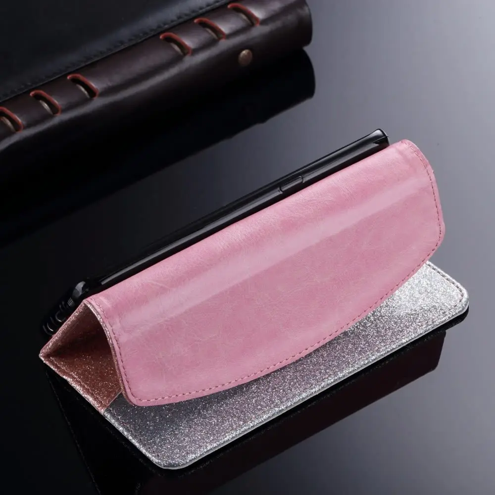 Роскошный кожаный чехол-бумажник LAPOPNUT для IPhone 11 Pro Max X Xr XS блестящий Блестящий