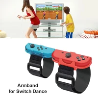 1 pair of adjustable game bracelet elastic straps for nintendo switch controller dance wrist straps for just dance