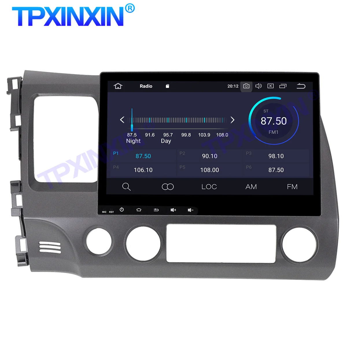 

128GB Android 11.0 Car Radio For Honda CIVIC 2006 2007 2008 - 2011 Multimedia Auto Video DVD Player Navigation Stereo GPS 2 din