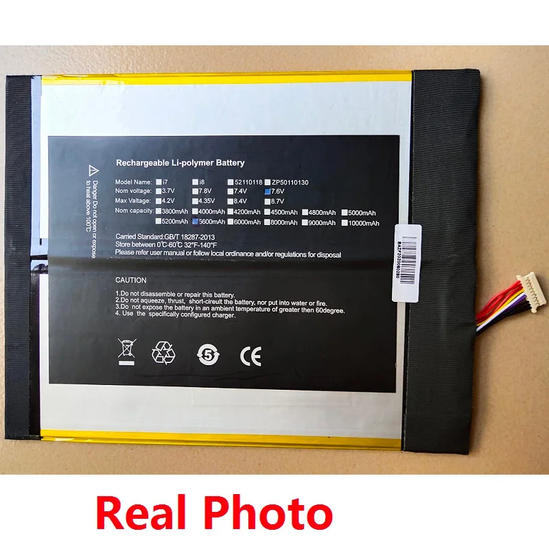 Аккумулятор PL2797140P * 2s-1 для планшетного ПК ODYS Winbook 13, новый литий-полимерный аккумулятор, 7,4 В/7,6 В, 4600 мАч, 9 линий