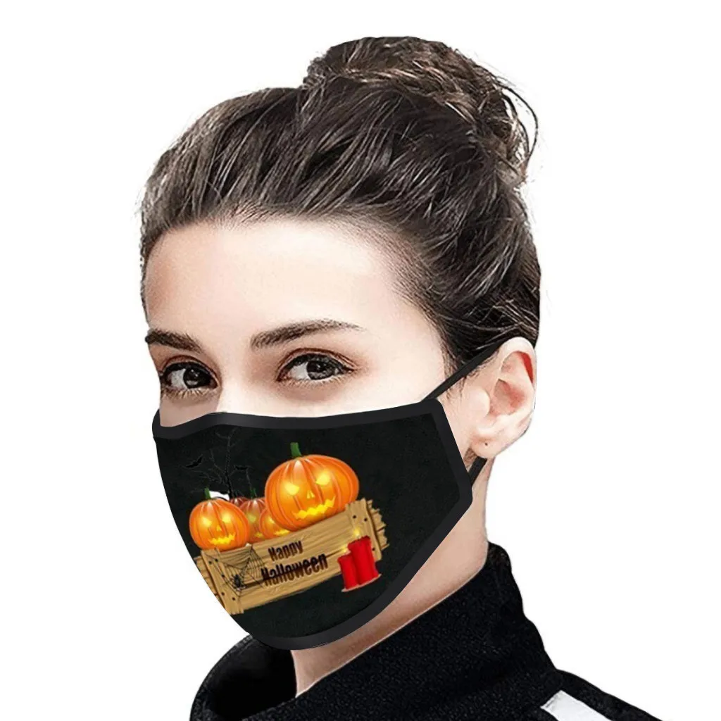 

Adult Cycling Face Mask Running Dustproof Windproof Fabric Facial Mask Anti-spitting Protective Washable Mascarilla