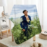 musife custom harry style flannel blanket design your own blanket flannel blankets for sofa diy dropshipping