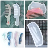 silicone mold comb casting diy jewelry resin mould handcraft epoxy accessories for creative fashion craft supplies clear base