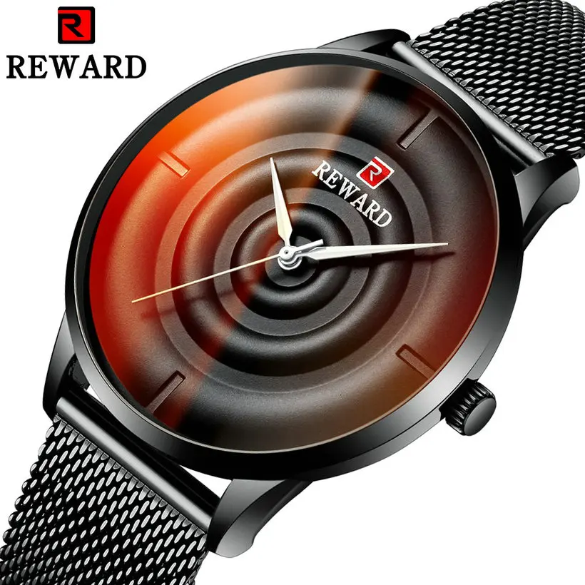 Награда простые мужские часы Топ бренд Роскошные Кварцевые Мужские Аналоговые с