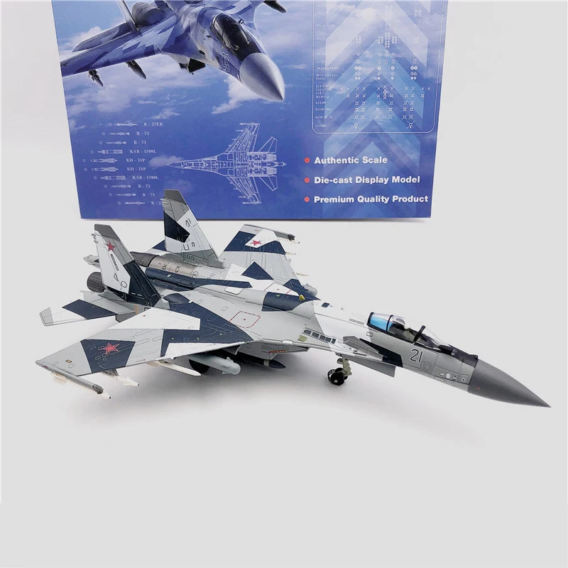 Модель самолета Jason TUTU модель российского истребителя ВВС Su 35 из сплава Литые