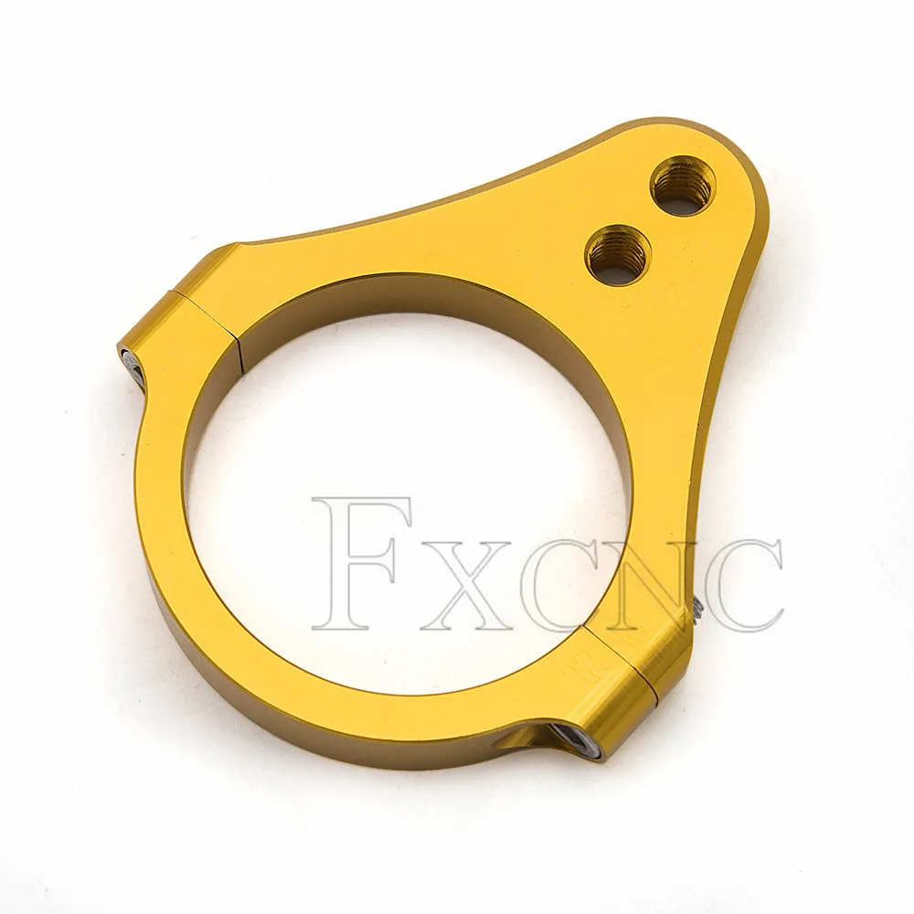 Универсальный алюминиевый зажим для рулевого демпфера 27-50 51 52 53 54 55 56 57 58 60 мм CNC