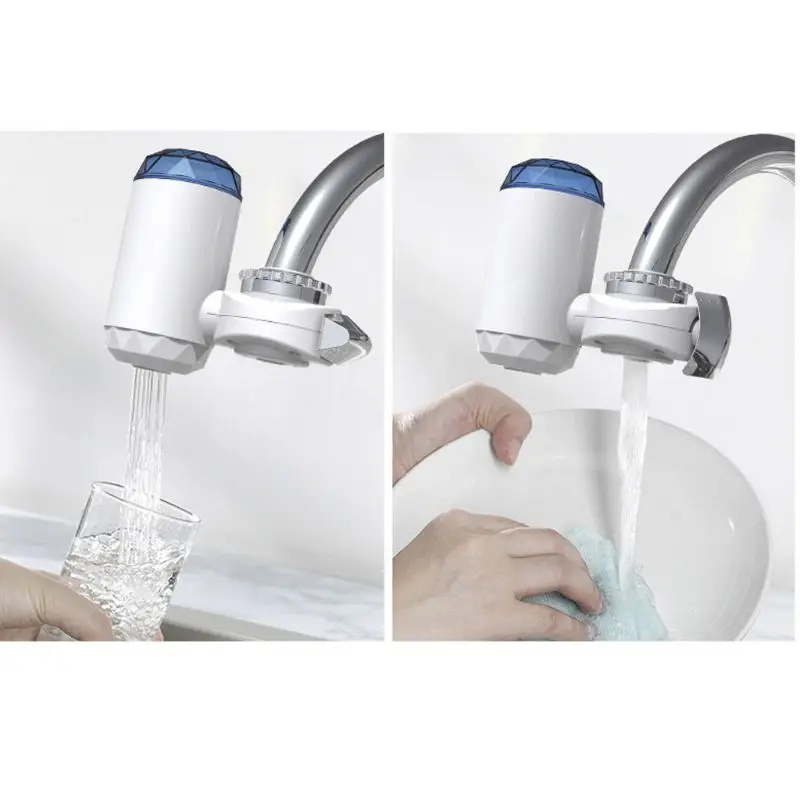 

Tap Water Purifier 7 Level Filtering Double Water Outlet Kitchen Faucet Filter U50A