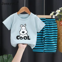 christmas clothes children suits boys kids girl 2 pieces sets print toddler short sleeve tshirt pants newborn baby girl clothes