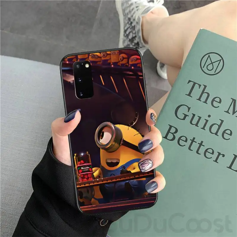 

CustomaryLittle Yellow Man Anime Custom Soft Phone Case For Samsung Galaxy S9 S10 S10E S6 S7 S8 S9 S9Plus S5 S20