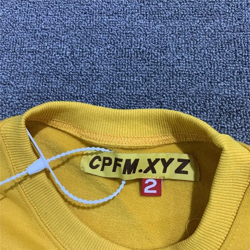 

Foaming Printing CPFM.XYZ For Motm III Beautiful Trip Sweatshirts Men Women Unisex Oversize Crewneck hoodie men clothing