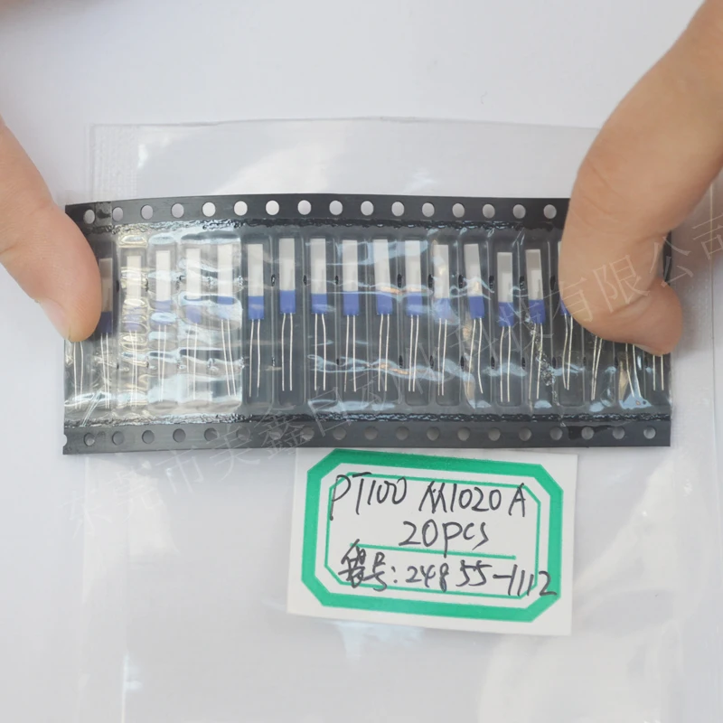 Heraeus M1020 чип сопротивления тонкой пленки Pt100 PT500 Pt1000 Платиновый резисторный