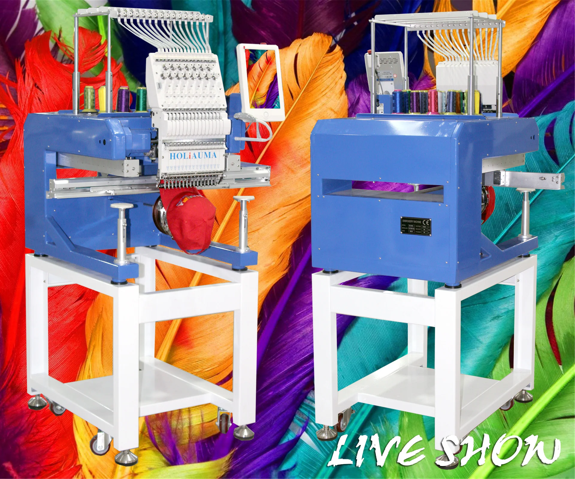 3 года гарантии качества! Дешевая компьютерная вышивальная машина HO1501N с одной