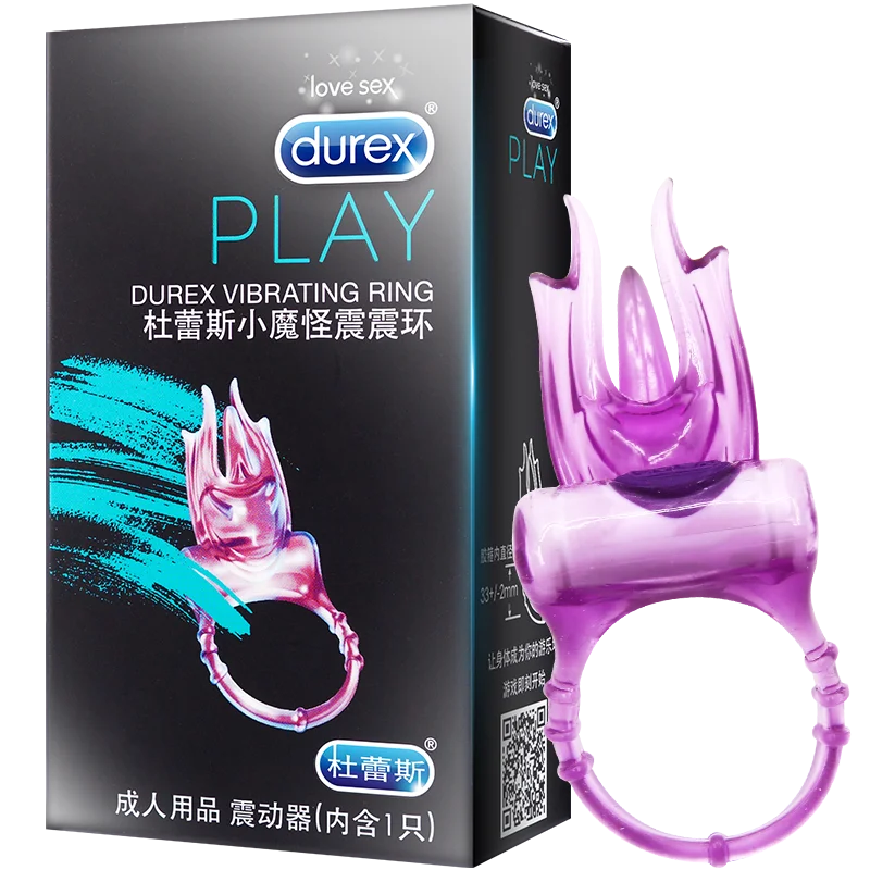 Durex вибрационное кольцо для стимуляции клитора Женский удлинитель пениса