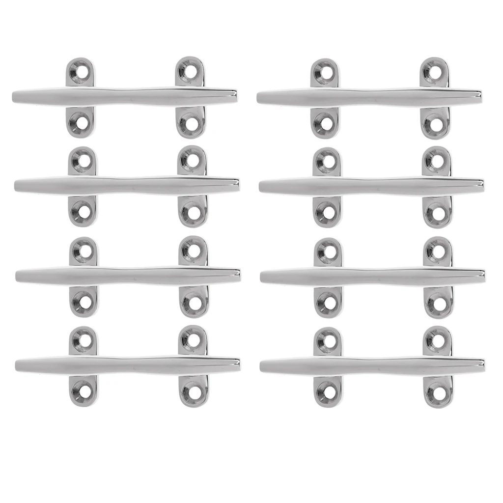 8 шт./упак. 100 мм Морская Лодка линия яхты веревка док станция Скоба крепежная утка