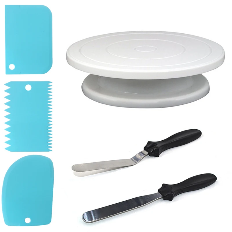 Пластиковая вращающаяся подставка для торта стойка нож теста украшение более