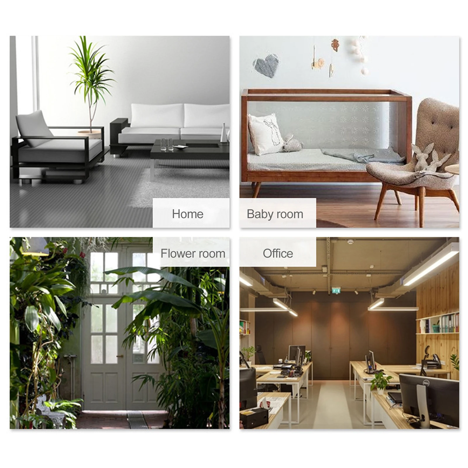 Электронный измеритель температуры и влажности с датой времени недели Подсветка