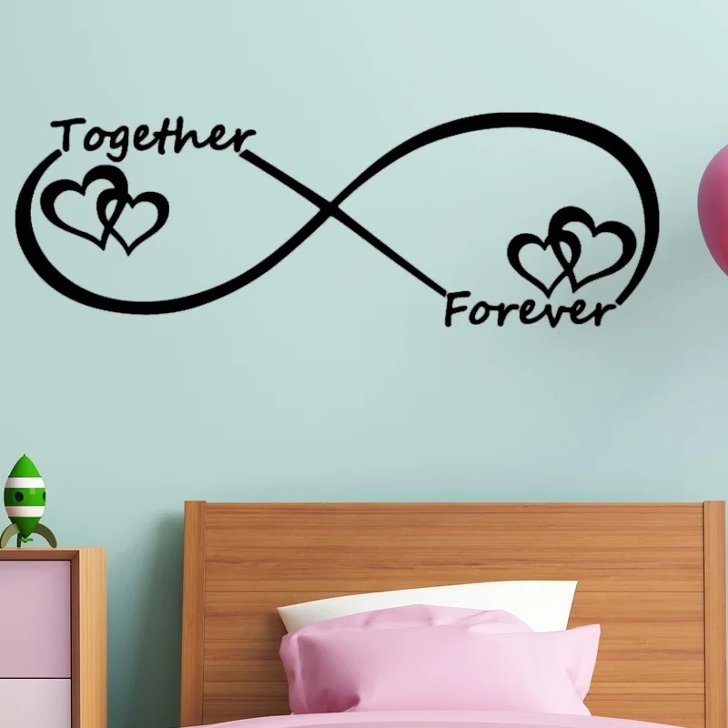 Креативные наклейки на стену с алфавитом Forever DIY Съемные водонепроницаемые