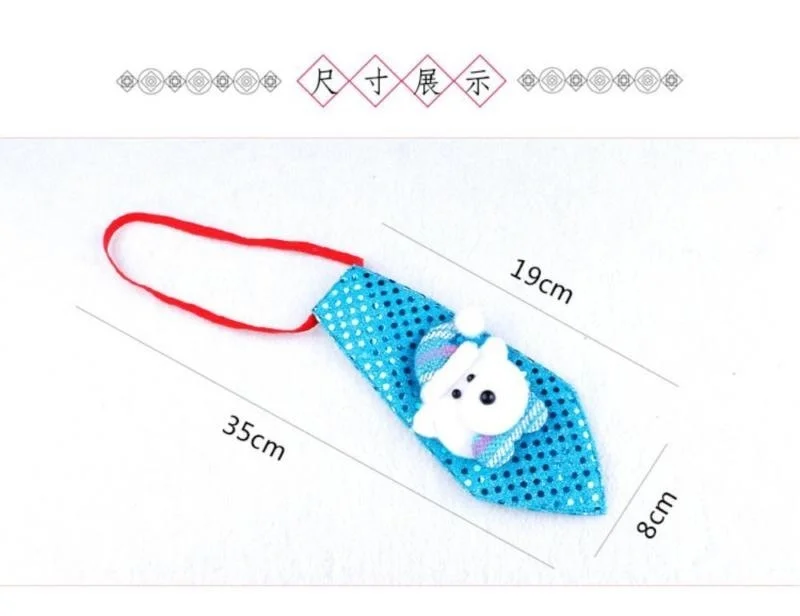 Рождественские вечерние галстуки для детей подарки Рождественский галстук