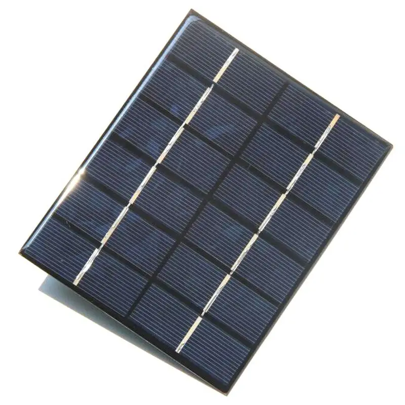 

Solar Panel 2W 6V USB Solar Power Charger 1101363.0MM DIY Solar System Polysilicon Tablet Solar Generator Travel Energy Saving