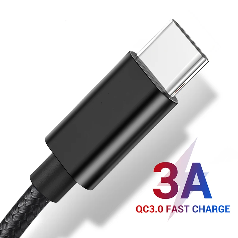 3A кабель передачи данных для быстрой зарядки USB Type C Samsung Galaxy S10 S9 Plus Xiaomi Huawei
