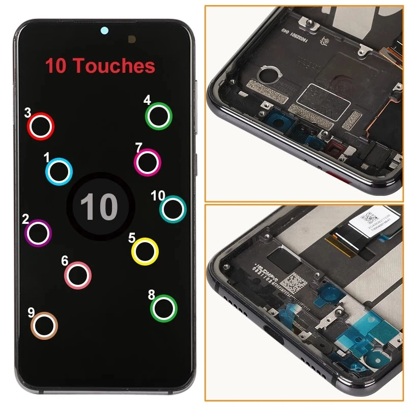Дисплей AMOLED 5 97 дюйма для Xiaomi Mi 9 SE ЖК-дисплей Mi9 дисплей с рамкой сенсорный экран
