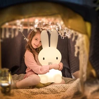 28cm 50cm rabbit led night light ins girl heart bedroom sleep childrens room bedside lamp kids bedroom lighting gift night lamp