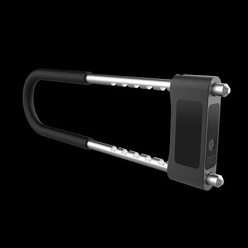 

U Lock Bluetooth APP Lock IP65 Waterproof Anti-Theft Smart Bicycle Lock Motorcycle Lock for Office Glass Door Lock