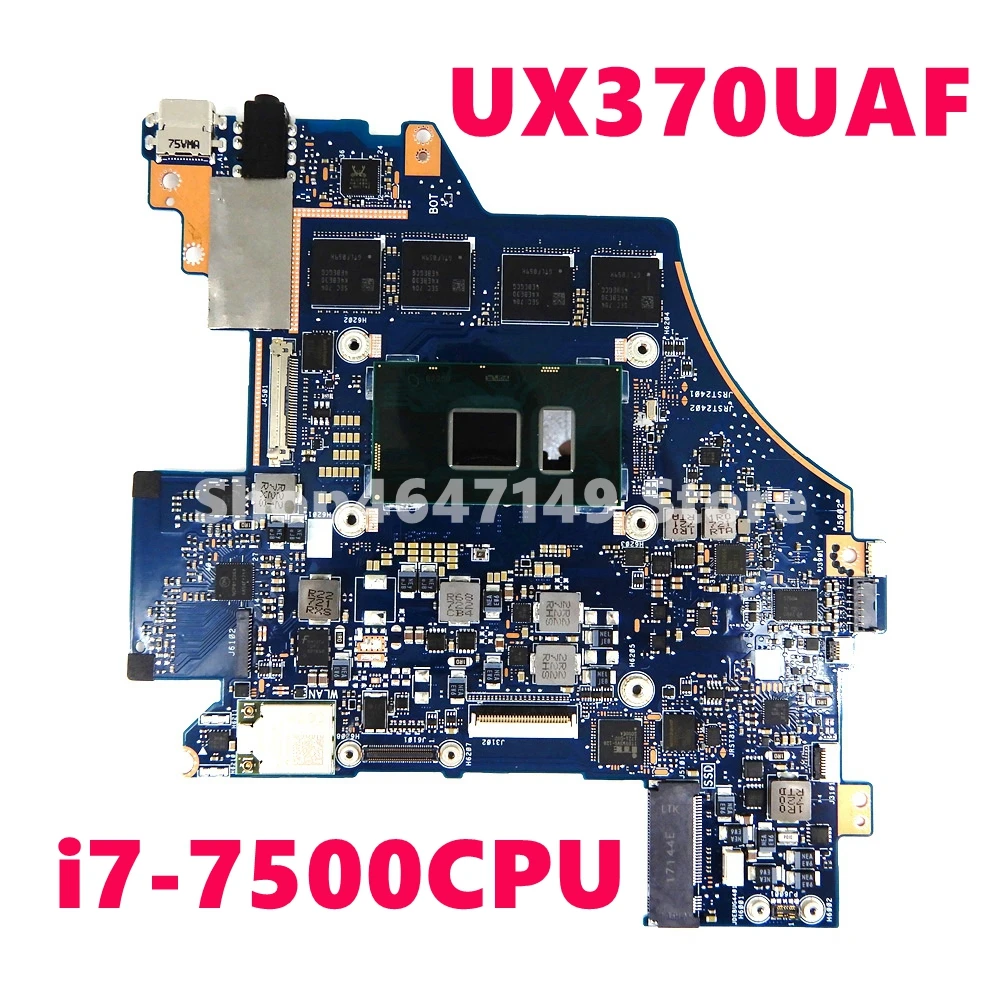 Б/у материнская плата UX370UAF REV1.1 для ASUS UX370 UX370U ноутбука тест материнской платы