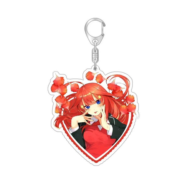 Аниме квинтэссенция пятицветный брелок Накано ичика Нино Мику йотсуба ицуки