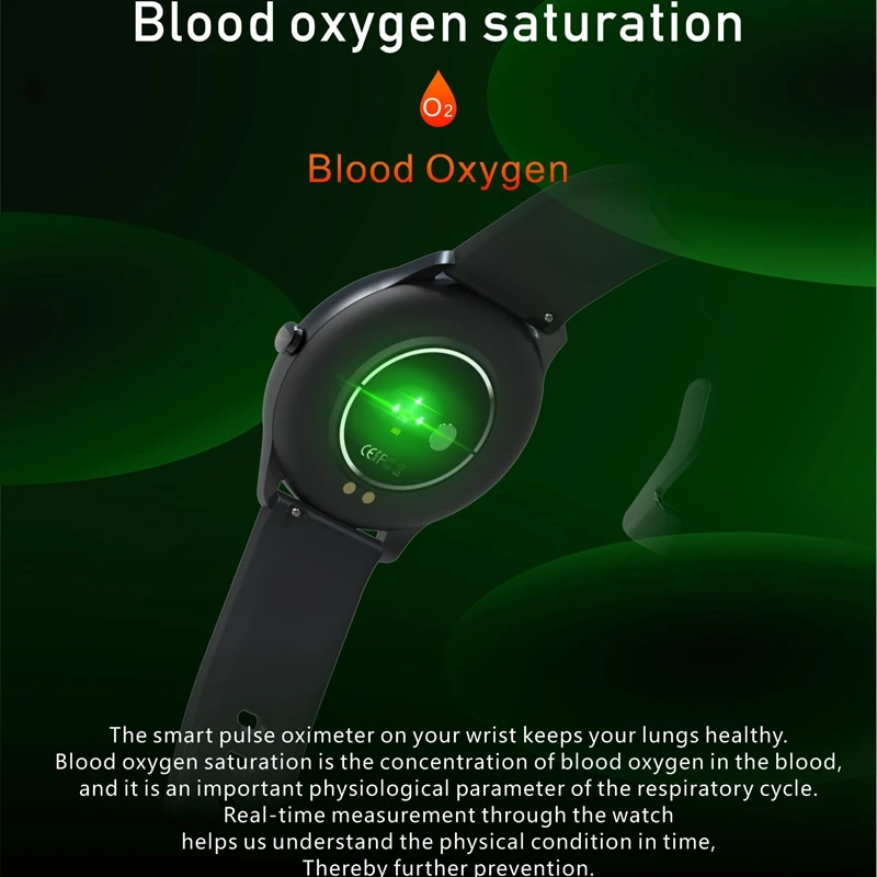 

Q21 Stylish Women Smart Watch Body Temperature Heart Rate Monitor Diy Dial Wallpaper Flashlight Smartwatch For Android IOS Phone