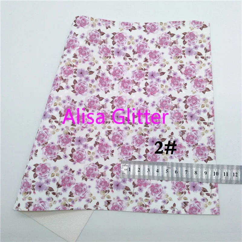 1 шт. блестящая фиолетовая ткань из искусственной кожи 21 х29 см | Дом и сад