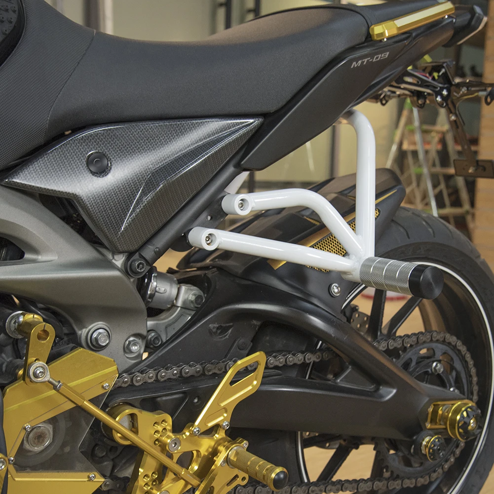 Трюковая подбородная клетка защита пассажирских колышков для Yamaha MT 09 Tracer 900 XSR900 Φ