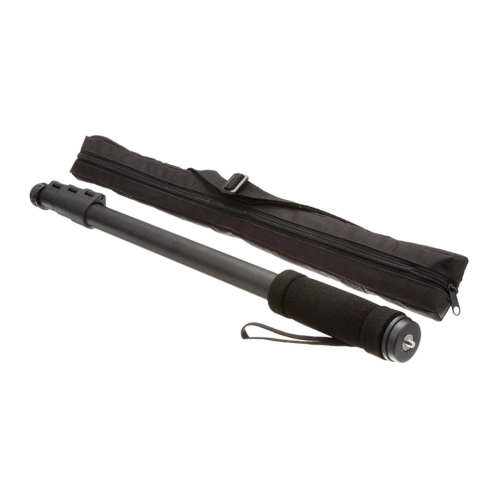 

WT1003 67-Inch Travel Monopod 4-Sections Aluminum Monopod for DSLR SLR Cameras Canon Nikon Sony with Carrying Bag