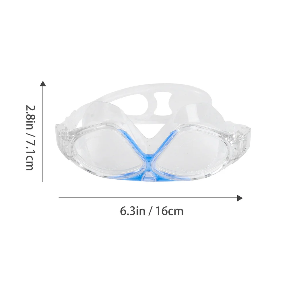 

Fashion Waterproof Kids'Swim Goggles High Definition Anti-fog Swimming Goggles(Dark Blue)