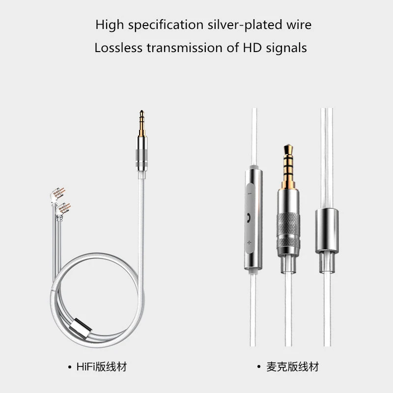 Наушники вкладыши TFZ LIVE 1 Hi Fi аудио два частотных динамических драйвера IEM 2