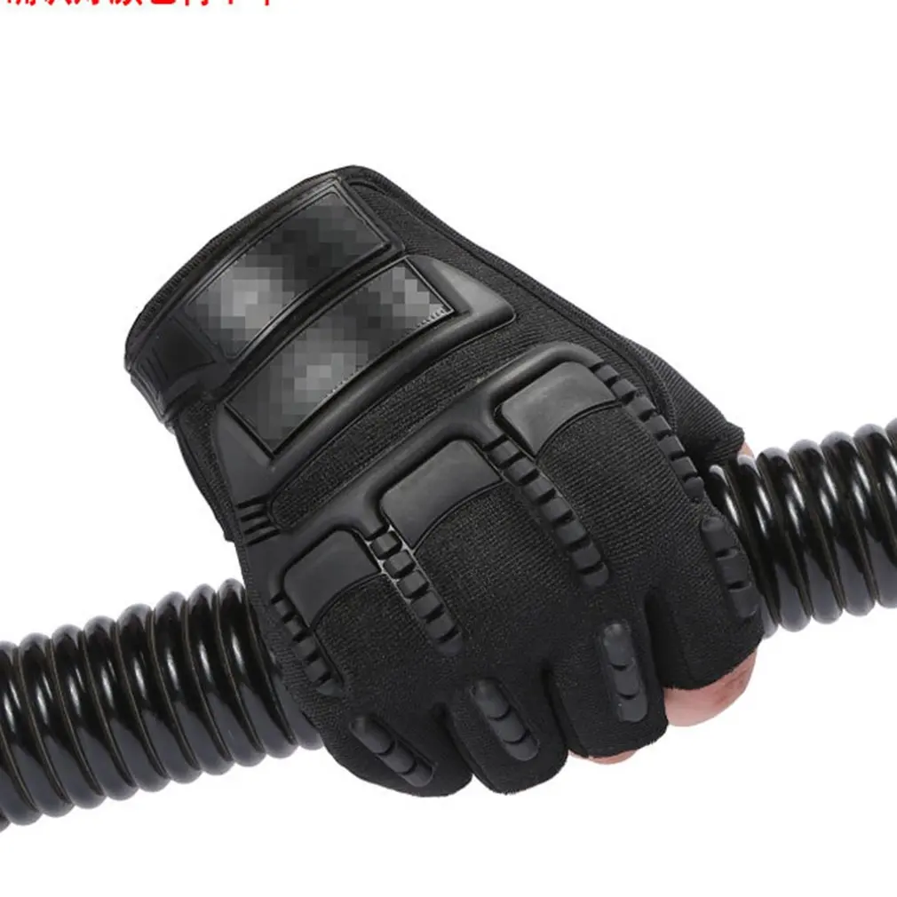 

2021 NEW Fitness Sports Tactics Half Finger Gloves Training Dumbbells Non-Slip Summer Thin Outdoor Wear-Resistant Breathable