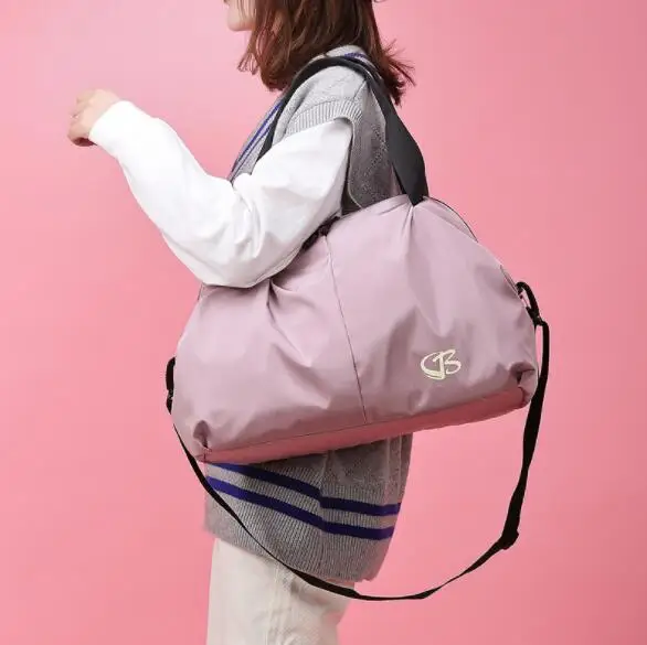 Simple 10travel bag female large-capacity dry and wet separation yoga bag on business trip hand luggage bag yoga bag