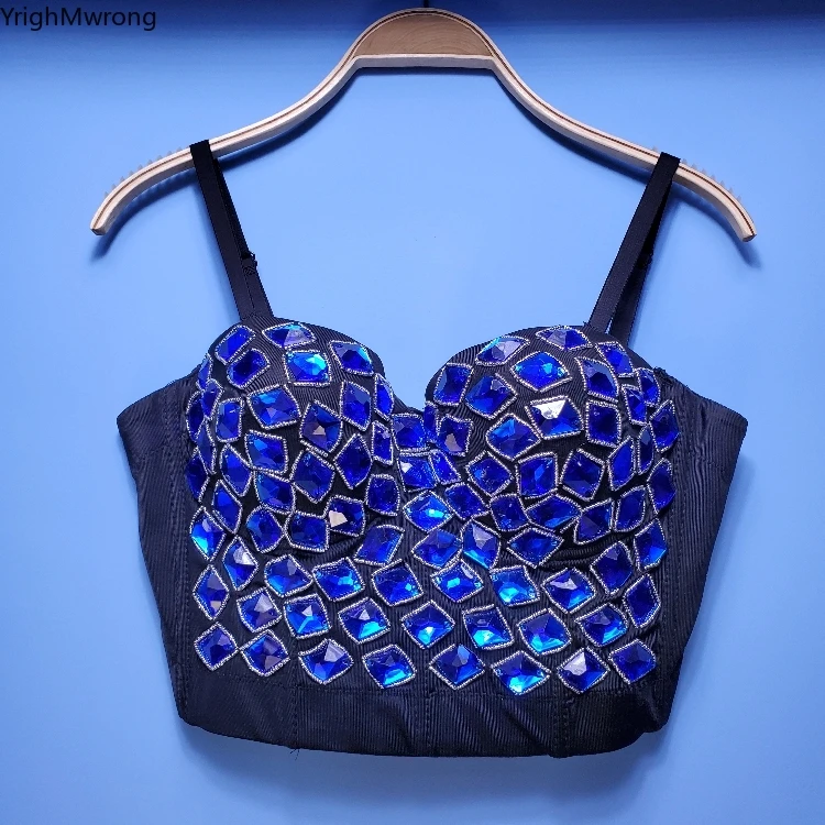 Готический корсет с бусинами и жемчужинами цепочка со стразами заклепками