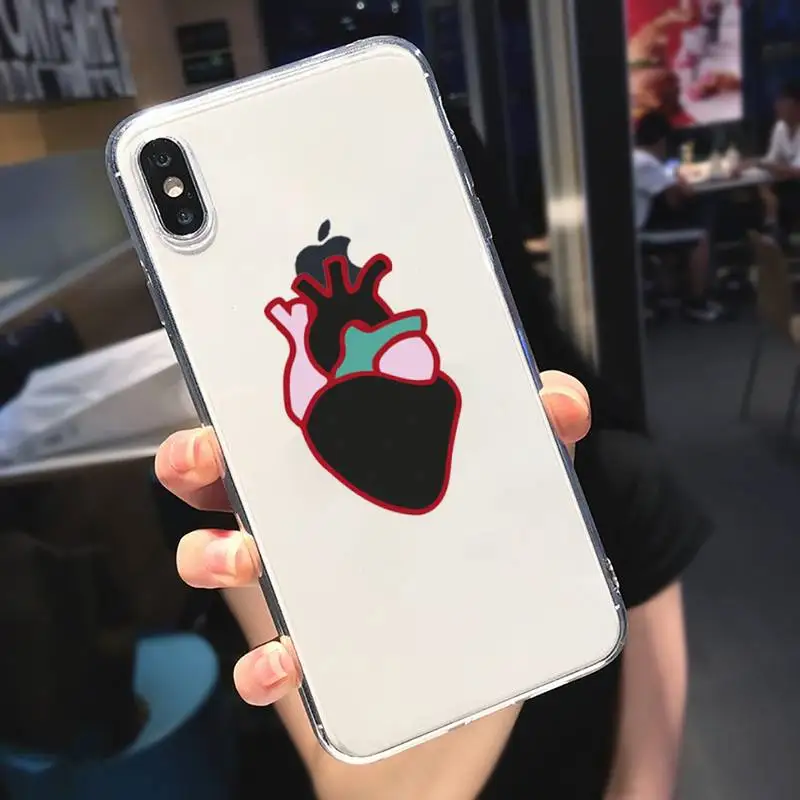 

PNL QLF Rapper Phone Case Transparent for iPhone 6 7 8 11 12 s mini pro X XS XR MAX Plus