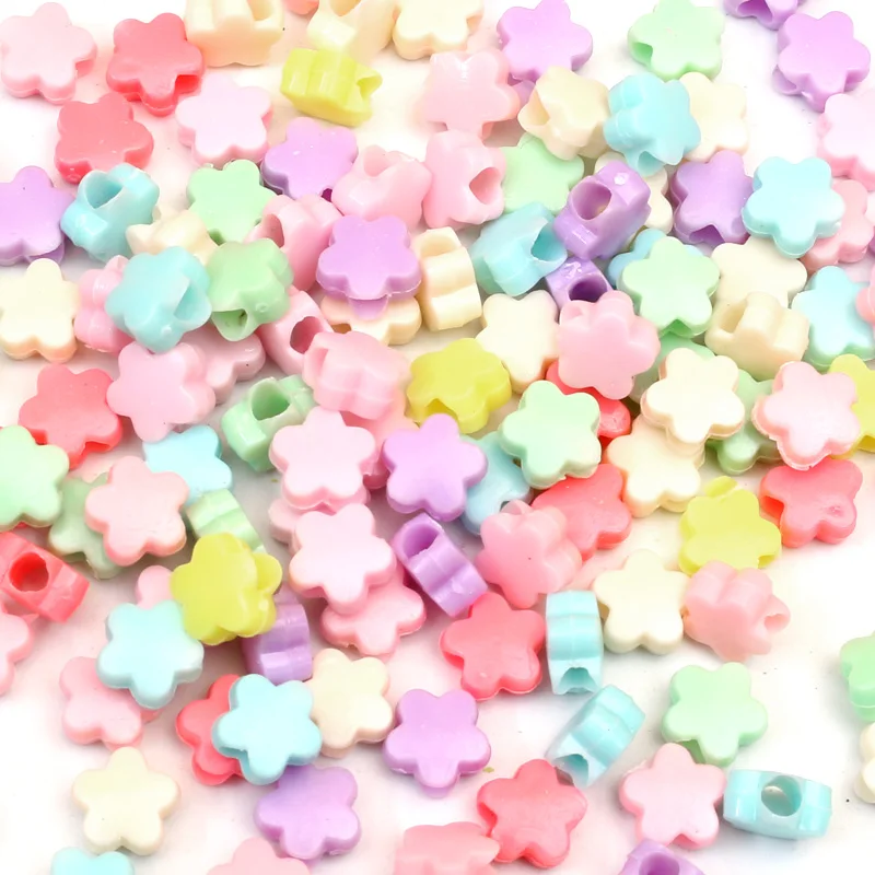 100 шт смешанные цвета трусы для девочек с рисунком сливового цветка акриловые