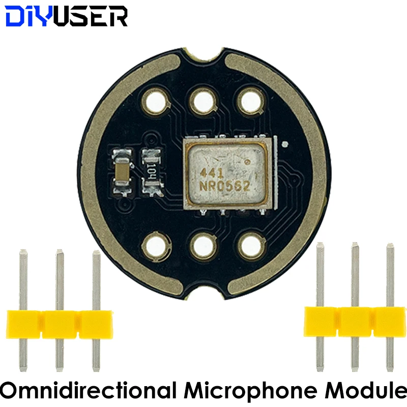 MH-ET LIVE всенаправленный микрофонный модуль I2S интерфейс INMP441 MEMS Высокая точность