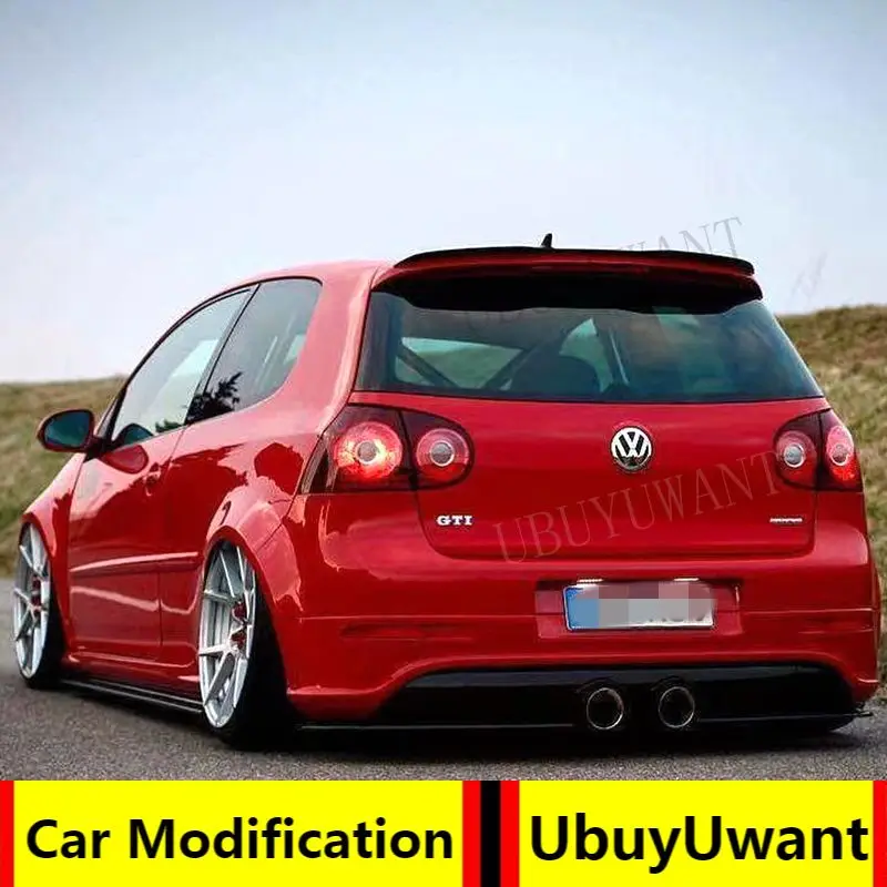 Спойлер UBUYUWANT для VW MK5 GTI высококачественный спойлер из АБС пластика Черный