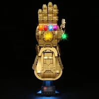 vonado led lighting set for 76191 infinity gauntlet collectible model toy light kit not included the building block
