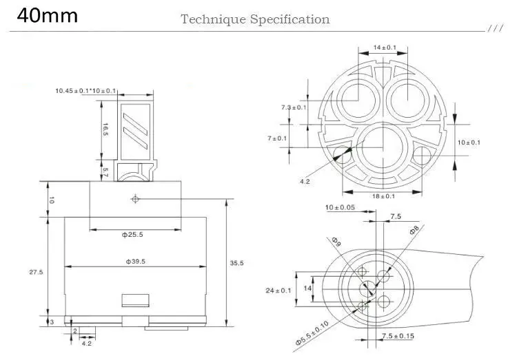 Керамические картриджи для крана аксессуары смесителя с низким крутящим