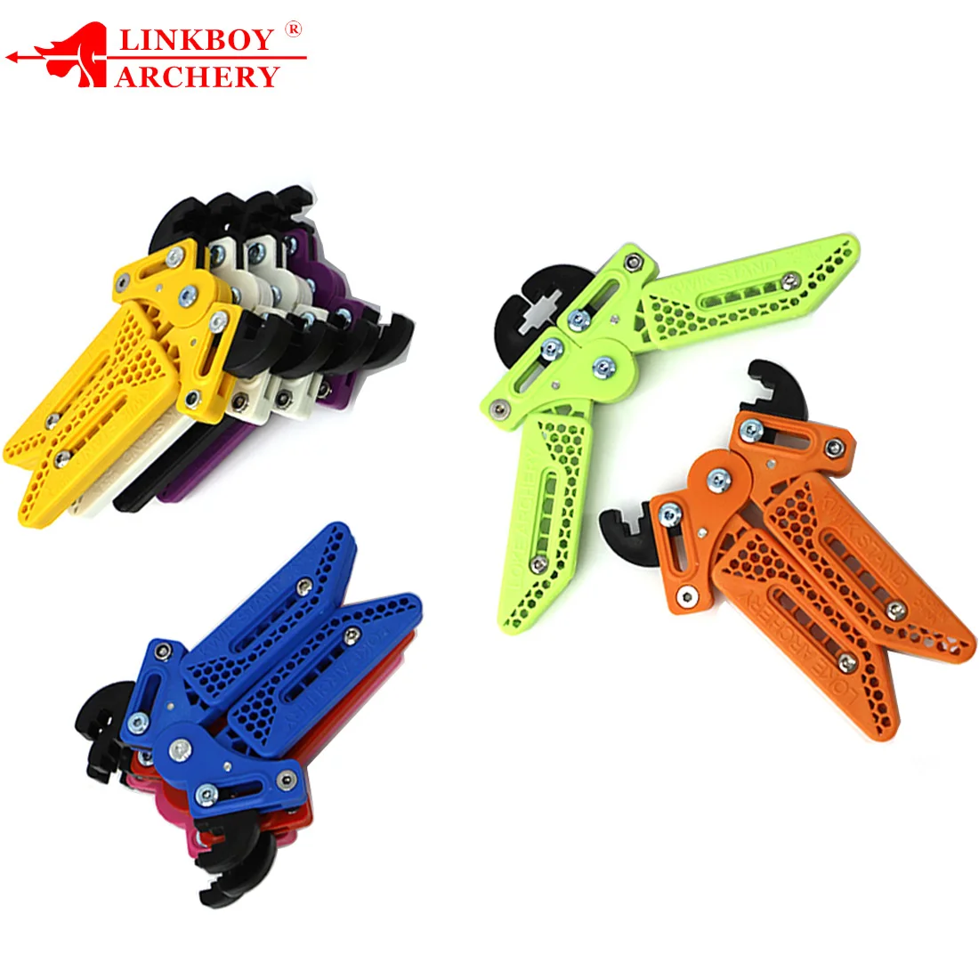 

1 Pcs Linkboy Archery Compound Bows Kick Stand Holder Targets Shooting Suitable Targets Hunting Accessories