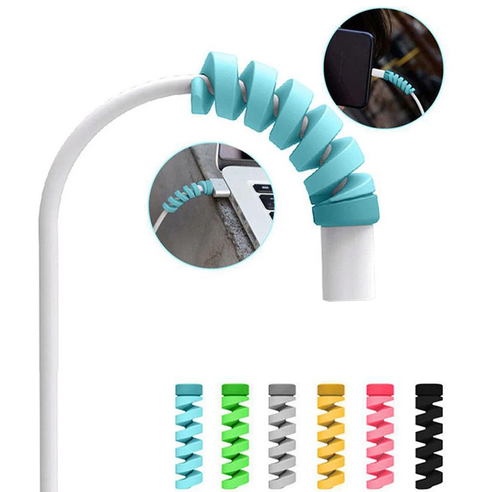 4 шт./лот DIY зарядное устройство для телефона кабель защиты шнура Micro Usb кабели