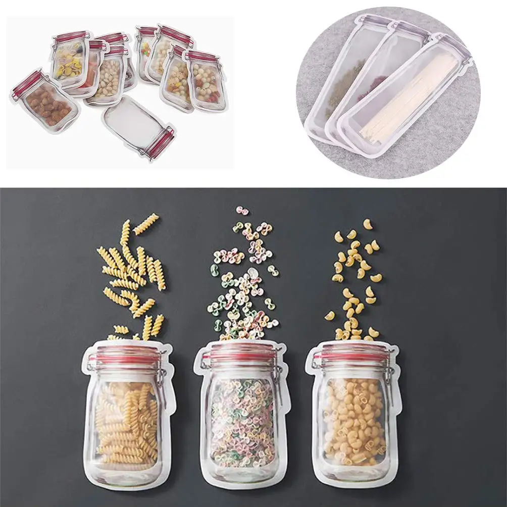 18 шт многоразовый контейнер для хранения пищевых продуктов Mason Jar герметичные