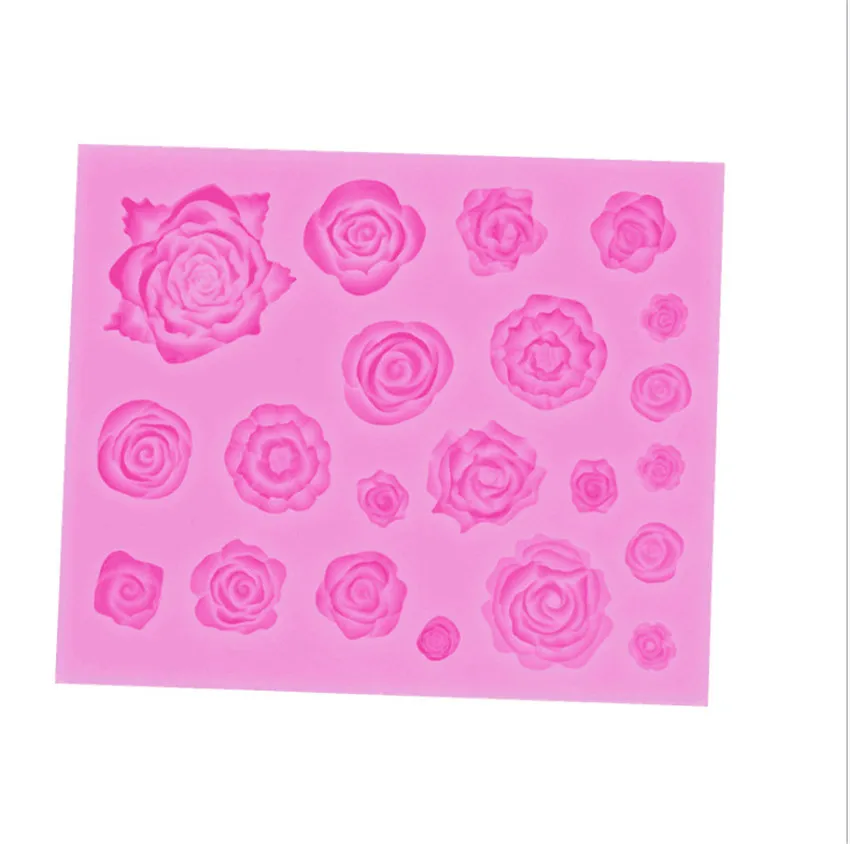 

12,3*10,2 см «сделай сам», сахарное ремесло, торт, винтажный Размер лепестков, роза, торт, силиконовая форма, форма для помадки, форма для украшен...
