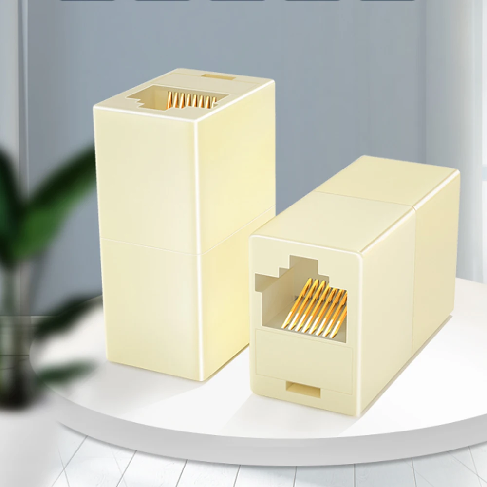 CCTVMAN сетевой Ethernet Lan кабель Joiner RJ45 разъем компьютерный Соединительный адаптер |